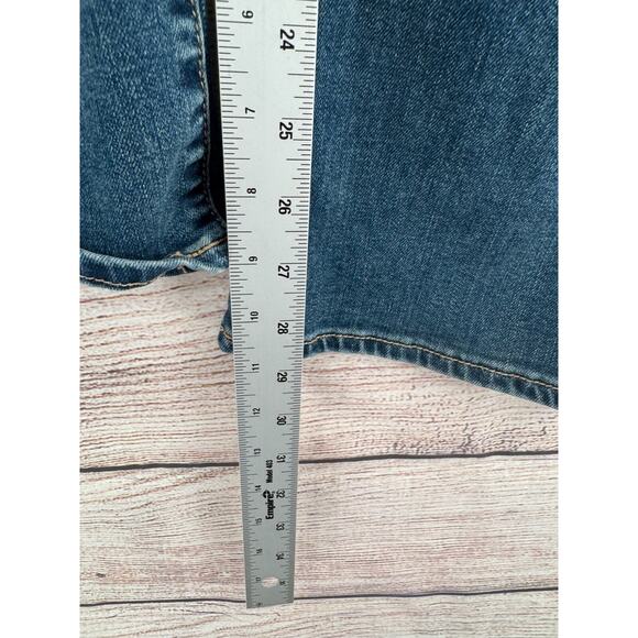 Lucky Brand Lola Straight Ankle Jeans Women's Size 14/32 Blue Medium Wash Denim - Picture 10 of 11